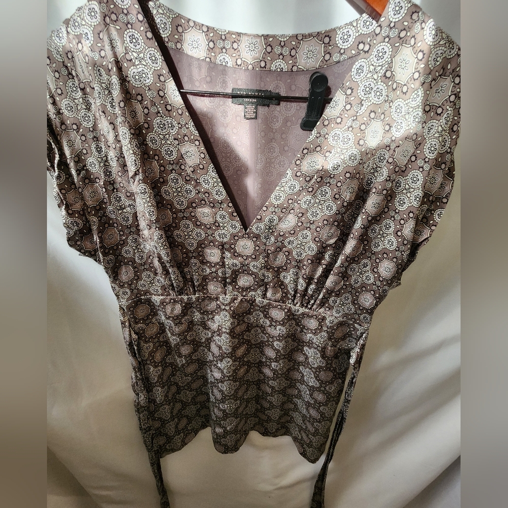 Ted Baker Silk Midi Dress. Size 4 (Large)
